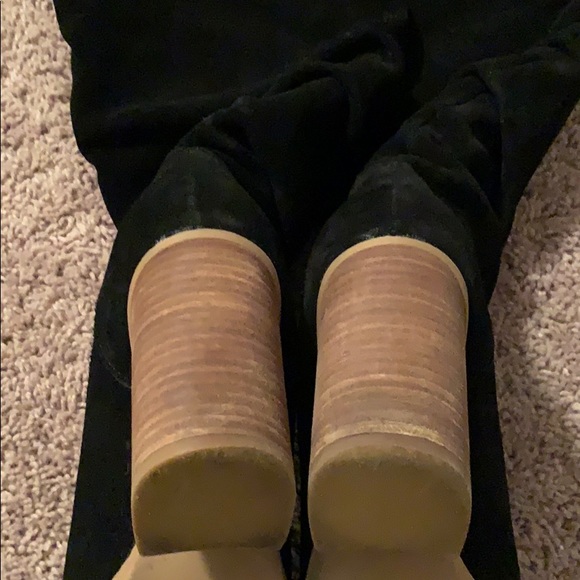 Nine West Abee Suede Block Heel Boot LIKE NEW! - Picture 5 of 8